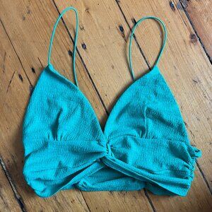 Urban Outfitters Twist Tank Top Green